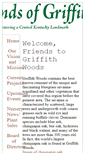Mobile Screenshot of friendsofgriffithwoods.org